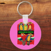 FRÜHSTÜCK-FRÜHPARRONEN SCHLÜSSELANHÄNGER (Vorderseite)