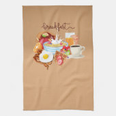 Frühstück Geschirrtuch (Vertikal)