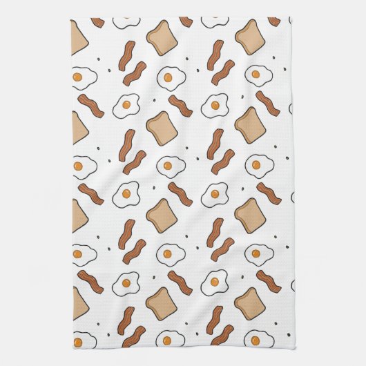 Frühstück Geschirrtuch (Vertikal)