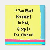 Frühstück im Bed Magnet (Vorne)