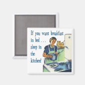 Frühstück im Bed Magnet (Vorderseite/Rückseite)