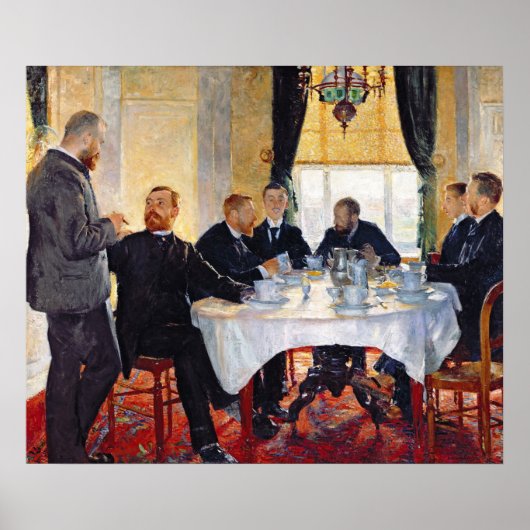 Frühstück im Blankenberghe Poster (Vorne)