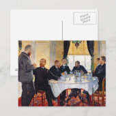 Frühstück im Blankenberghe Postkarte (Vorne/Hinten)