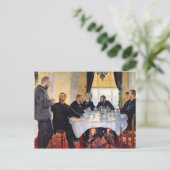 Frühstück im Blankenberghe Postkarte (Stehend Vorderseite)