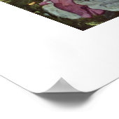 Frühstück im Freien bei Edouard Manet Poster (Ecke)