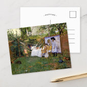 Frühstück im Freien | William Merritt Chase Postkarte