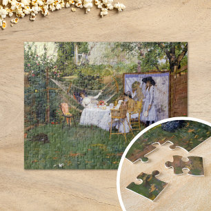 Frühstück im Freien   William Merritt Chase Puzzle