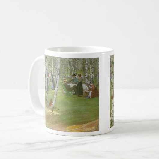 Frühstück im Open by Carl Larsson Kaffeetasse (Vorderseite Links)