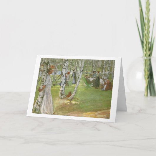 Frühstück im Open by Carl Larsson Karte (Vorderseite)