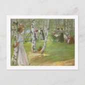 Frühstück im Open by Carl Larsson Postkarte (Vorderseite)