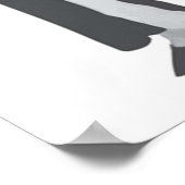 Frühstück im Tiffany's Poster (Ecke)