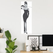 Frühstück im Tiffany's Poster (Heimbüro)