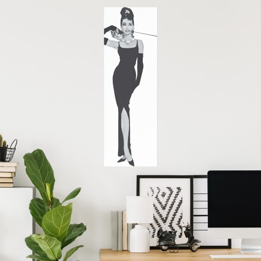 Frühstück im Tiffany's Poster (Heimbüro)