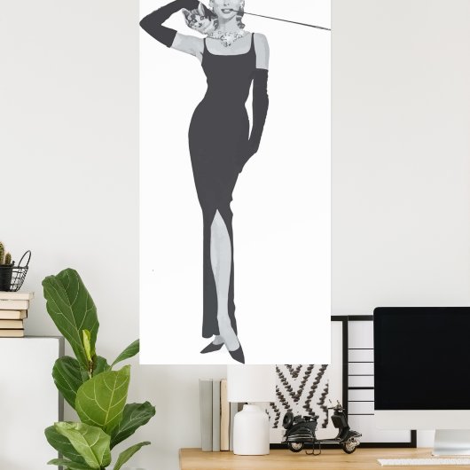 Frühstück im Tiffany's Poster (Heimbüro)