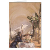 Frühstück in der Loggia von John Singer Sargent (Vorne)