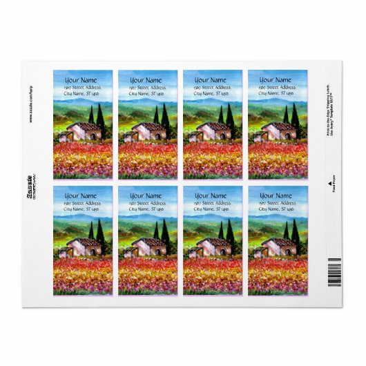 FRÜHSTÜCK IN DER TUSKANIE (Vorne)