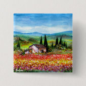 FRÜHSTÜCK IN DER TUSKANIE BUTTON (Vorderseite)