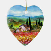 FRÜHSTÜCK IN DER TUSKANIE KERAMIKORNAMENT (Rechts)