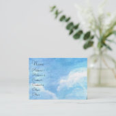 FRÜHSTÜCK IN DER TUSKANIE VISITENKARTE (Stehend Vorderseite)