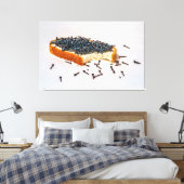 Frühstück in der Yogakultur Leinwanddruck (Insitu (Schlafzimmer))