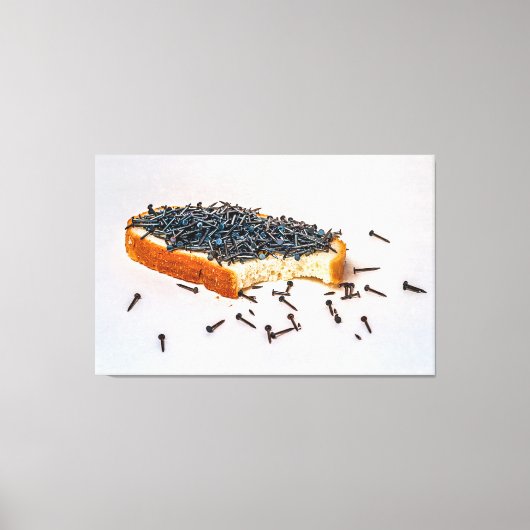 Frühstück in der Yogakultur Leinwanddruck (Vorderseite)