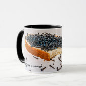 Frühstück in der Yogakultur Tasse (Vorderseite Links)