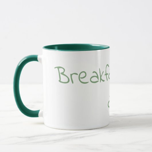 Frühstück in Ezras Tasse mit zwei Tonen (Links)
