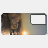 Frühstück in Kroatien schöner Sonnenuntergang Samsung Galaxy Hülle (Linke Seite)