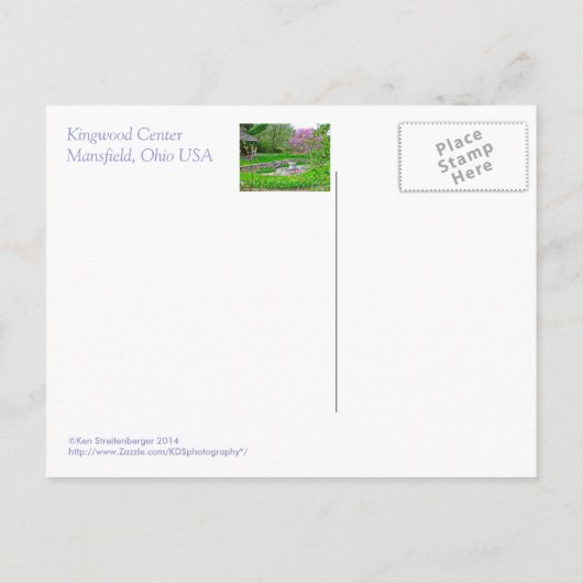 FRÜHSTÜCK IN SCHÖNEN FARBEN" POSTKARTE (Rückseite)