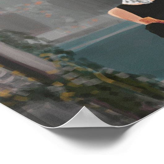 Frühstück in Tiffany Poster (Ecke)