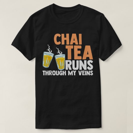 Frühstück Indischer Drink Rezept 8 T-Shirt (Design vorne)