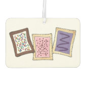 Frühstück Konditorei Mattiert Toaster Konditorei F Autolufterfrischer (Rückseite)