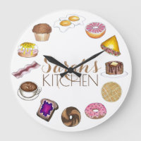 Frühstück Lebensmittel Eier Bacon Donut Kaffee Küc