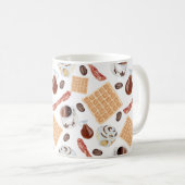 Frühstück Lebensmittel Kaffeetasse (VorderseiteRechts)