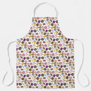 Frühstück Lebensmittel Muffin Banana Pancake Bacon Schürze