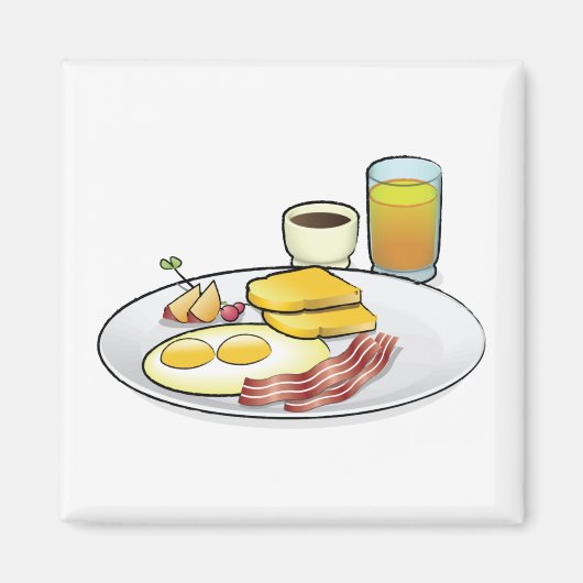 Frühstück Magnet (Vorne)