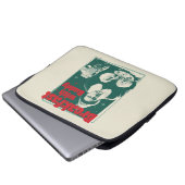 Frühstück mit Buddy Laptopschutzhülle (Vorne Knopf)