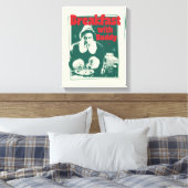 Frühstück mit Buddy Leinwanddruck (Insitu (Schlafzimmer))