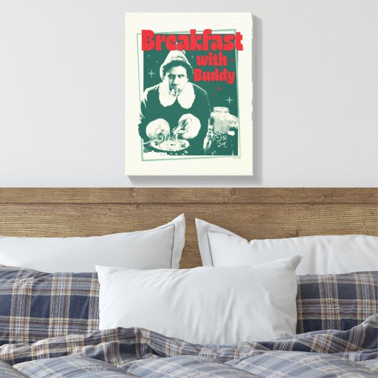 Frühstück mit Buddy Leinwanddruck (Insitu (Schlafzimmer))