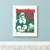 Frühstück mit Buddy Leinwanddruck (Insitu (Holzboden))