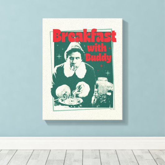 Frühstück mit Buddy Leinwanddruck (Insitu (Holzboden))