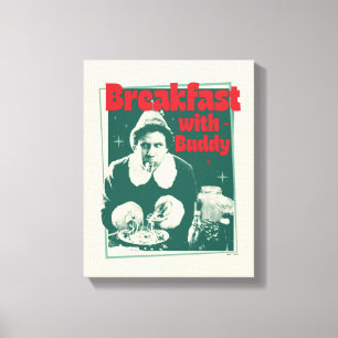 Frühstück mit Buddy Leinwanddruck