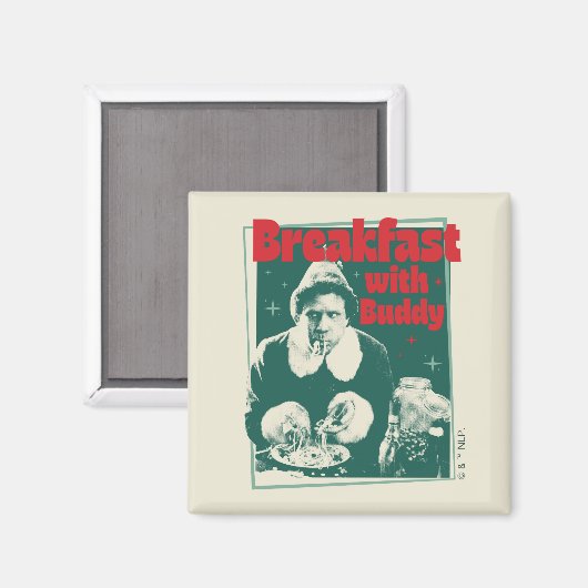 Frühstück mit Buddy Magnet (Vorderseite/Rückseite)