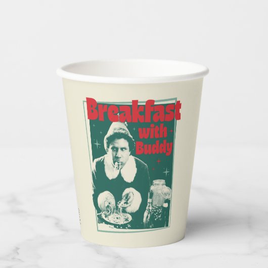 Frühstück mit Buddy Pappbecher (Vorderseite)