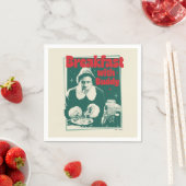 Frühstück mit Buddy Serviette (Beispiel)