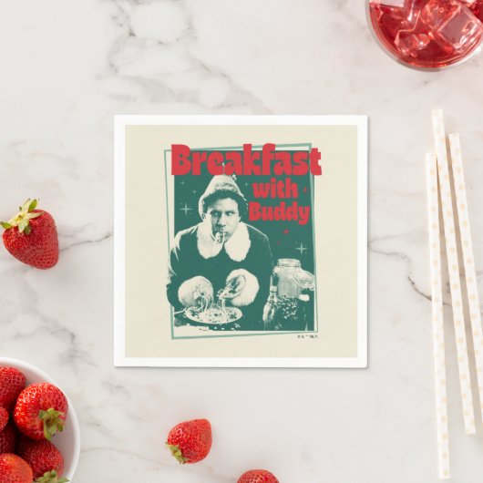 Frühstück mit Buddy Serviette (Beispiel)