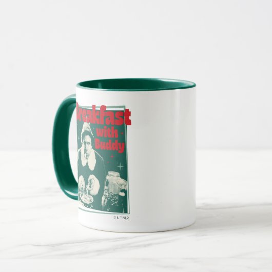 Frühstück mit Buddy Tasse (Vorderseite Links)