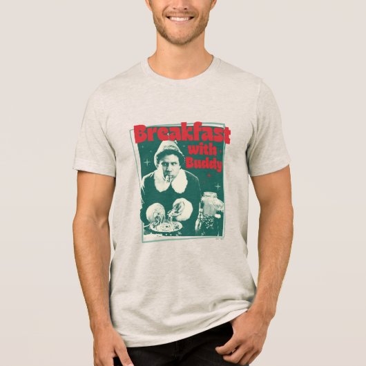 Frühstück mit Buddy Tri-Blend Shirt (Vorderseite)