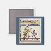 Frühstück mit Clowns Magnet (Vorderseite/Rückseite)