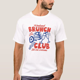 Frühstück mit Freunden Grafik T-Shirt